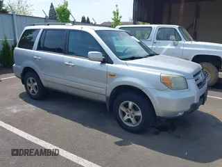 2006 Honda Pilot EX with VIN 2HKYF18446H000383, listed as a IAAI auction lot 42129875 with 206,723 mi miles and . Bid and sale history available at DreamBid. Image 1.
