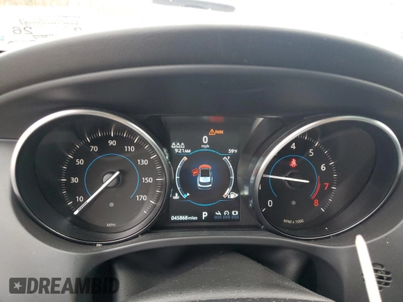 2019 Jaguar F-Pace 25t Premium z VIN SADCJ2FXXKA367127, wystawiony jako Copart lot #51574245 z przebiegiem 45 868 mil mil oraz Szkoda całkowita • Salvage title. Historia ofert i sprzedaży dostępna na DreamBid. Obrazek 9.