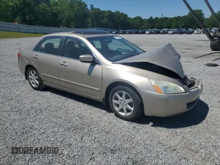 2003 Honda Accord EX z VIN 1HGCM66583A013876, wystawiony jako Copart lot #54890235 z przebiegiem Nie podano mil oraz Szkoda całkowita • Salvage title. Historia ofert i sprzedaży dostępna na DreamBid. Obrazek 4.