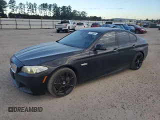 2013 BMW 5 Series 550i xDrive with VIN WBAFU9C56DDY70471, listed as a Copart auction lot 75729024 with 100,245 mi miles and Clean Title. Bid and sale history available at carsss.com. Image 1.