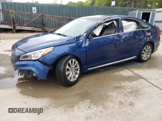 2017 Hyundai Sonata Sport with VIN 5NPE34AF4HH488827, listed as a Copart auction lot 52217955 with 103,258 mi miles and Clean Title. Bid and sale history available at carsss.com. Image 1.