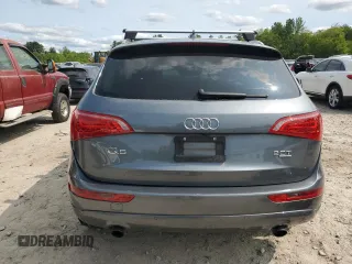2012 Audi Q5 Premium Plus with VIN WA1LFAFPXCA105918, listed as a Copart auction lot 58535425 with 122,097 mi miles and Clean title. Bid and sale history available at DreamBid. Image 6.