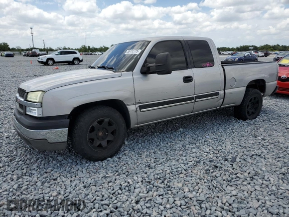 2004 Chevrolet Silverado 1500 LS with VIN 2GCEC19VX41154291, listed as a Copart auction lot 55132725 with 209,356 mi miles and Salvage Title. Bid and sale history available at DreamBid. Image 1.