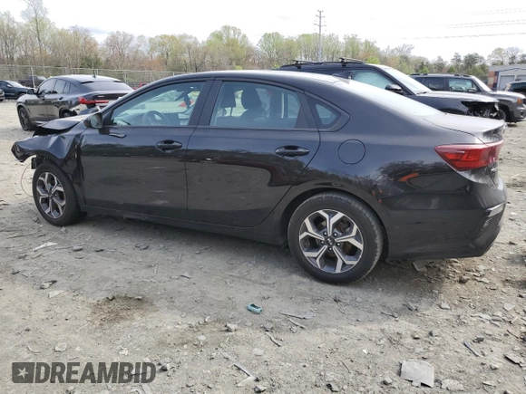 2021 Kia Forte LXS z VIN 3KPF24AD3ME369493, wystawiony jako Copart lot #51970945 z przebiegiem 37 006 mil mil oraz Szkoda całkowita • Salvage title. Historia ofert i sprzedaży dostępna na DreamBid. Obrazek 2.