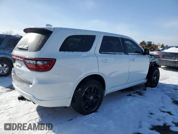 2021 Dodge Durango GT with VIN 1C4RDJDG5MC804906, listed as a Copart auction lot 43946495 with 46,116 mi miles and Salvage title. Bid and sale history available at DreamBid. Image 3.