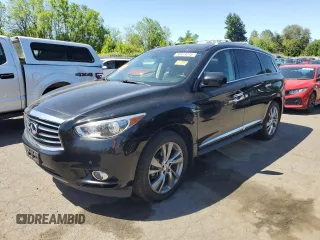 2014 Infiniti QX60 with VIN 5N1AL0MM6EC536560, listed as a Copart auction lot 58419245 with 101,259 mi miles and Salvage title. Bid and sale history available at DreamBid. Image 1.