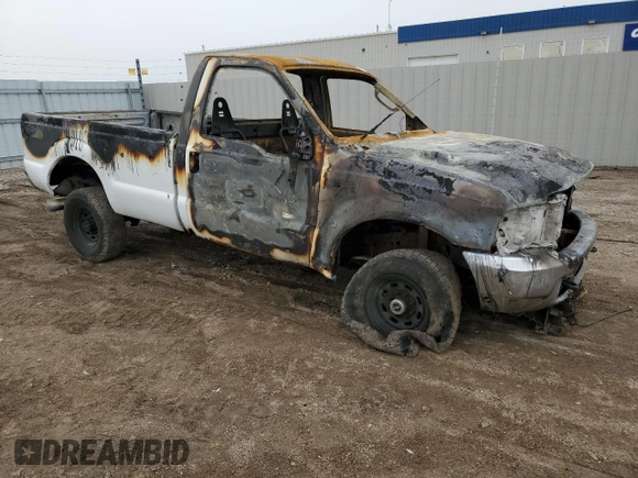 2003 Ford F-350 with VIN 1FTSF31P23ED58938, listed as a Copart auction lot 52021185 with Not provided miles and Salvage title. Bid and sale history available at DreamBid. Image 4.