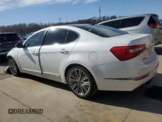 2014 Kia Cadenza Limited with VIN KNALN4D78E5141385, listed as a Copart auction lot 49593545 with 112,991 mi miles and Salvage Title. Bid and sale history available at carsss.com. Image 2.