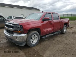 2018 Chevrolet Silverado 1500 LT with VIN 3GCUKREH2JG426218, listed as a Copart auction lot 52334134 with 181,717 mi miles and Clean Title. Bid and sale history available at carsss.com. Image 1.