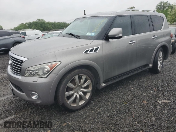 2013 Infiniti QX56 with VIN JN8AZ2NC4D9330495, listed as a Copart auction lot 56605465 with 152,443 mi miles and Clean Title. Bid and sale history available at DreamBid. Image 1.
