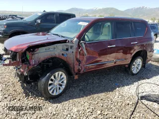 2015 Lexus GX 460 z VIN JTJBM7FX9F5093331, wystawiony jako Copart lot #57344465 z przebiegiem 64 156 mil mil oraz Szkoda całkowita • Salvage title. Historia ofert i sprzedaży dostępna na DreamBid. Obrazek 1.