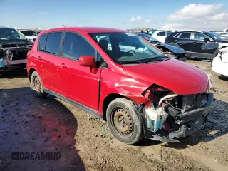 2007 Nissan Versa 1.8 S with VIN 3N1BC13EX7L434522, listed as a Copart auction lot 45294415 with 161,871 mi miles and Salvage Title. Bid and sale history available at carsss.com. Image 4.