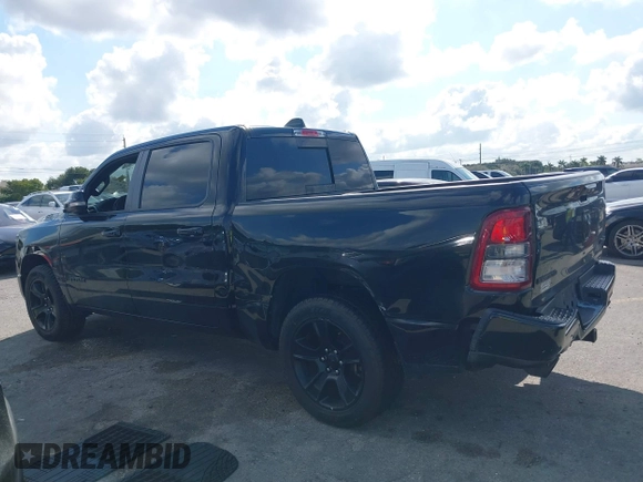 2022 Ram 1500 Big Horn with VIN 1C6SRFFT1NN220669, listed as a IAAI auction lot 41483598 with 1 mi miles. Bid and sale history available at carsss.com. Image 14.