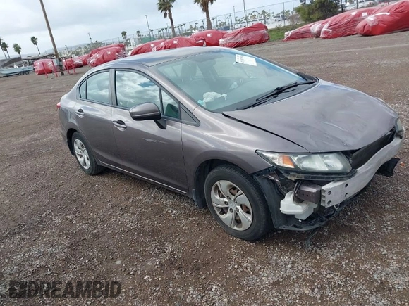 2014 Honda Civic LX z VIN 19XFB2F51EE256181, wystawiony jako IAAI lot #41707181 z przebiegiem 153 859 mil mil oraz . Historia ofert i sprzedaży dostępna na DreamBid. Obrazek 1.