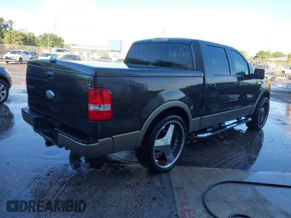 2006 Ford F-150 XLT with VIN 1FTPW12V36FB49410, listed as a IAAI auction lot 41876476 with 238,337 mi miles. Bid and sale history available at carsss.com. Image 4.