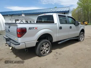 2014 Ford F-150 XL with VIN 1FTFW1EF5EFC57848, listed as a Copart auction lot 55466065 with 182,723 mi miles and Clean Title. Bid and sale history available at carsss.com. Image 3.