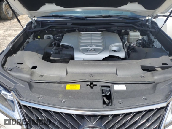 2020 Lexus LX 570 with VIN JTJDY7AX3L4320650, listed as a Copart auction lot 57576655 with 82,762 mi miles and Salvage title. Bid and sale history available at DreamBid. Image 12.