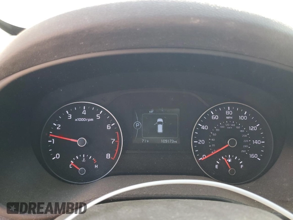 2017 Kia Sportage LX with VIN KNDPM3ACXH7053238, listed as a Copart auction lot 49084225 with 109,173 mi miles and Salvage Title. Bid and sale history available at carsss.com. Image 9.