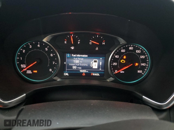 2024 Chevrolet Equinox LT with VIN 3GNAXKEG8RS104153, listed as a Copart auction lot 50540185 with 16,455 mi miles and Non Repairable. Bid and sale history available at DreamBid. Image 9.