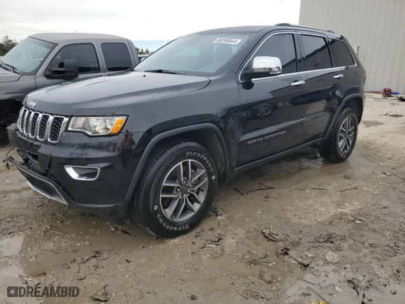 2021 Jeep Grand Cherokee Limited X with VIN 1C4RJFBT6MC563315, listed as a Copart auction lot 80260644 with 38,325 mi miles and Salvage Title. Bid and sale history available at carsss.com. Image 1.