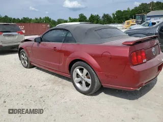 2007 Ford Mustang GT Deluxe with VIN 1ZVHT85H275226221, listed as a Copart auction lot 53680395 with Not provided miles and Salvage title. Bid and sale history available at DreamBid. Image 2.