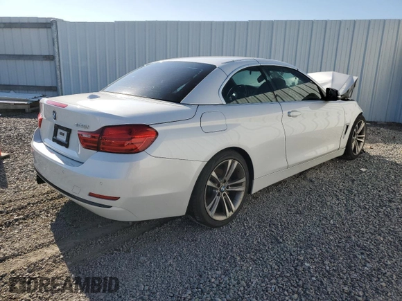 2014 BMW 4 Series 428i with VIN WBA3V5C59EP751239, listed as a Copart auction lot 51503445 with 118,670 mi miles and Salvage title. Bid and sale history available at DreamBid. Image 3.