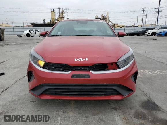 2023 Kia Forte LXS with VIN 3KPF24AD7PE553985, listed as a Copart auction lot 50808495 with 28,374 mi miles and Salvage Title. Bid and sale history available at carsss.com. Image 5.