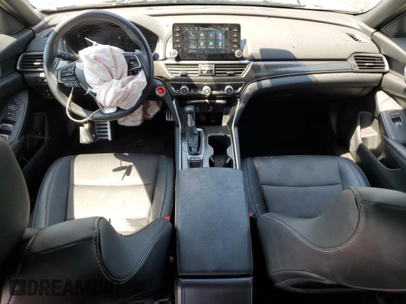 2019 Honda Accord Sport with VIN 1HGCV1F35KA024556, listed as a Copart auction lot 52312295 with 59,264 mi miles and Salvage Title. Bid and sale history available at DreamBid. Image 8.
