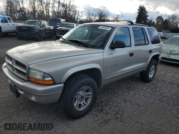 2001 Dodge Durango z VIN 1B4HS28Z91F588746, wystawiony jako Copart lot #44464625 z przebiegiem 61 005 mil mil oraz Szkoda całkowita • Salvage title. Historia ofert i sprzedaży dostępna na DreamBid. Obrazek 1.