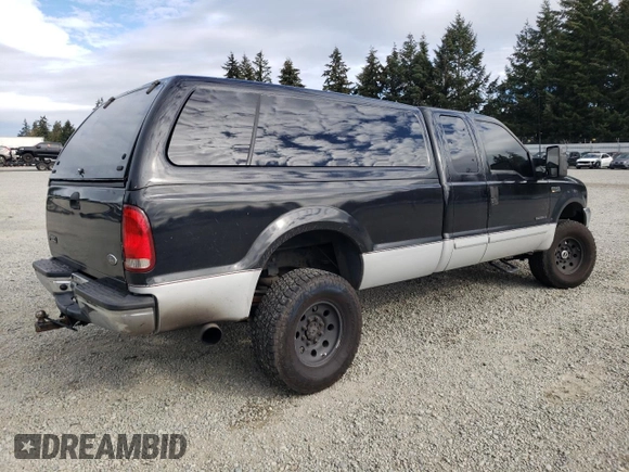 2001 Ford F-250 XL with VIN 3FTNX21F31MA74091, listed as a Copart auction lot 75888254 with 346,139 mi miles and Salvage Title. Bid and sale history available at DreamBid. Image 3.