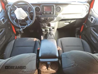 2021 Jeep Wrangler Sport with VIN 1C4GJXAN5MW737597, listed as a Copart auction lot 75238154 with 24,293 mi miles and Clean Title. Bid and sale history available at DreamBid. Image 8.