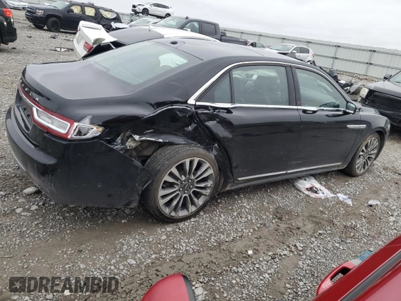 2017 Lincoln Continental Reserve с VIN 1LN6L9NC9H5607677, выставлен на аукционе Copart как лот 80748554 с пробегом 65 073 миль миль и Списание • Salvage title. История ставок и продаж доступна на DreamBid. Изображение 3.
