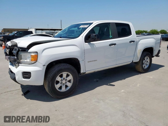 2018 GMC Canyon 2WD with VIN 1GTG5BEAXJ1328616, listed as a Copart auction lot 52896295 with 92,603 mi miles and Salvage Title. Bid and sale history available at carsss.com. Image 1.