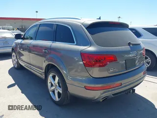 2011 Audi Q7 S line with VIN WA1DGAFE2BD004546, listed as a IAAI auction lot 41857382 with 163,493 mi miles and . Bid and sale history available at DreamBid. Image 3.