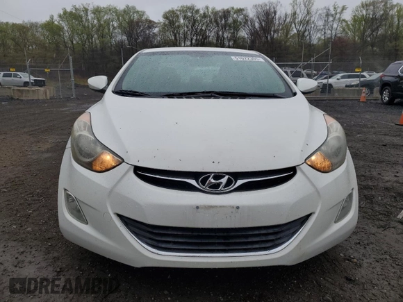 2012 Hyundai Elantra Limited z VIN 5NPDH4AE1CH066866, wystawiony jako Copart lot #51072305 z przebiegiem 133 086 mil mil oraz Szkoda całkowita • Salvage title. Historia ofert i sprzedaży dostępna na DreamBid. Obrazek 5.