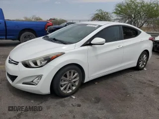 2016 Hyundai Elantra SE with VIN 5NPDH4AE3GH707747, listed as a Copart auction lot 62410205 with 66,278 mi miles and Salvage title. Bid and sale history available at DreamBid. Image 1.