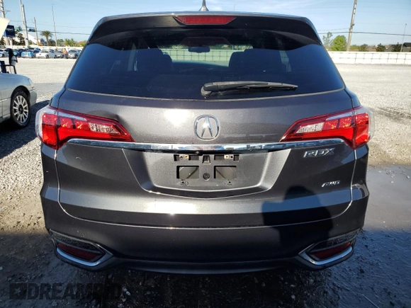 2016 Acura RDX with VIN 5J8TB4H35GL024057, listed as a Copart auction lot 49967325 with 88,093 mi miles and Salvage Title. Bid and sale history available at carsss.com. Image 6.