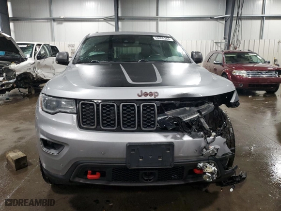 2019 Jeep Grand Cherokee Trailhawk with VIN 1C4RJFLT6KC849550, listed as a Copart auction lot 84006364 with 54,518 mi miles and Salvage Title. Bid and sale history available at carsss.com. Image 5.
