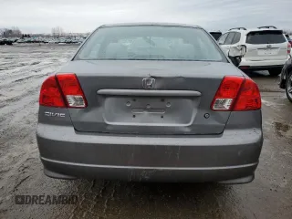 2004 Honda Civic LX with VIN 2HGES16614H939128, listed as a Copart auction lot 46576465 with 187,153 mi miles and Clean Title. Bid and sale history available at DreamBid. Image 6.
