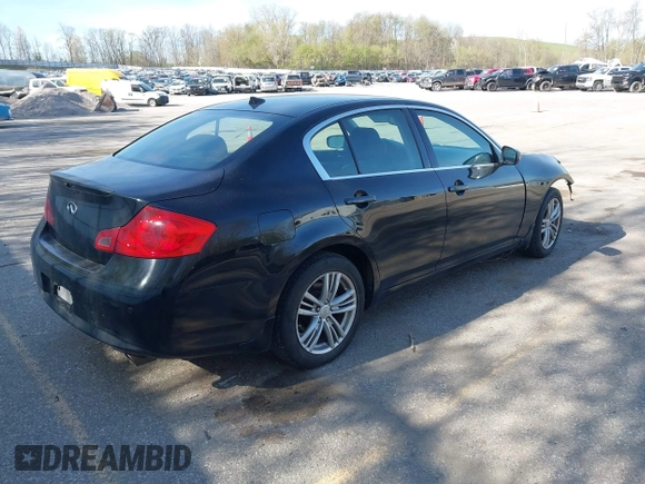 2010 Infiniti G37 x with VIN JN1CV6AR8AM451558, listed as a IAAI auction lot 42144480 with 128,051 mi miles. Bid and sale history available at carsss.com. Image 4.