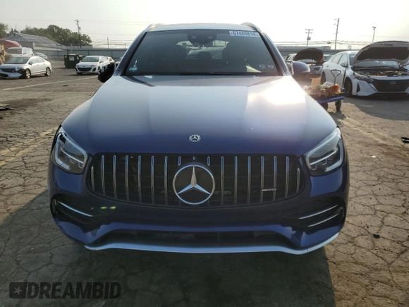 2020 Mercedes-Benz GLC with VIN WDC0G6EB9LF731630, listed as a Copart auction lot 67489814 with 54,574 mi miles and Salvage Title. Bid and sale history available at carsss.com. Image 5.