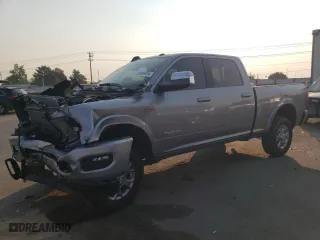 2022 Ram 2500 Laramie with VIN 3C6UR5FJ7NG427576, listed as a Copart auction lot 70394004 with 19,781 mi miles and Salvage Title. Bid and sale history available at carsss.com. Image 1.