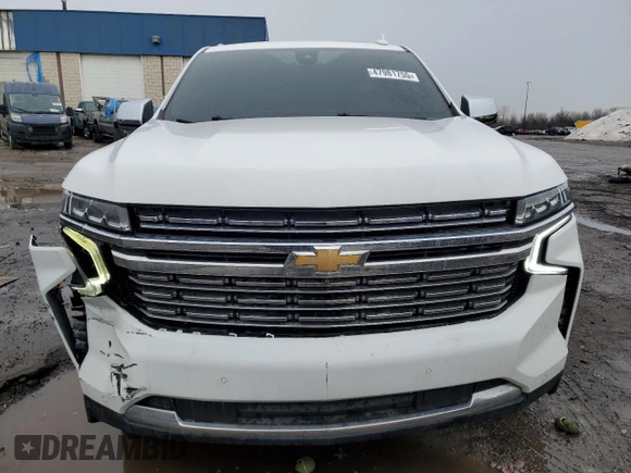 2021 Chevrolet Suburban Premier с VIN 1GNSCFKD9MR284417, выставлен на аукционе Copart как лот 47981755 с пробегом 53 316 миль миль и На запчасти • Non repairable. История ставок и продаж доступна на DreamBid. Изображение 5.