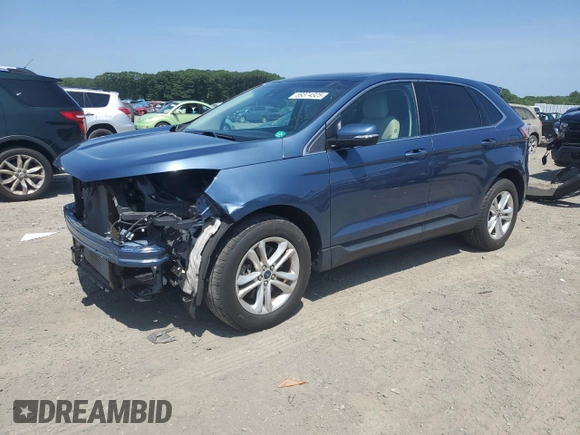 2019 Ford Edge SEL with VIN 2FMPK4J97KBC13313, listed as a Copart auction lot 59374325 with 41,071 mi miles and Salvage title. Bid and sale history available at DreamBid. Image 1.
