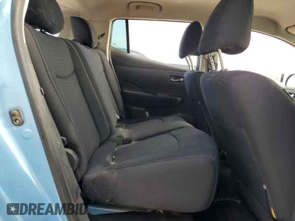 2015 Nissan LEAF SV with VIN 1N4AZ0CP7FC314549, listed as a Copart auction lot 71839493 with 79,430 mi miles. Bid and sale history available at carsss.com. Image 10.