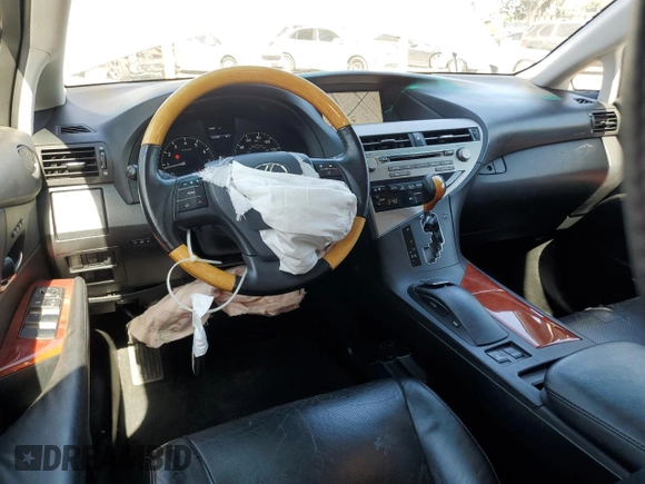 2012 Lexus RX 350 with VIN 2T2ZK1BA2CC075592, listed as a Copart auction lot 60751505 with 150,868 mi miles and Salvage title. Bid and sale history available at DreamBid. Image 8.