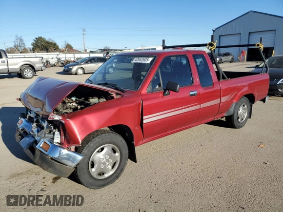 1994 Toyota 2WD Pickups DX with VIN JT4RN93P9R5096281, listed as a Copart auction lot 42052605 with 147,555 mi miles and Salvage Title. Bid and sale history available at carsss.com. Image 1.