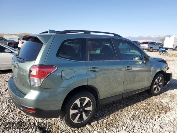 2018 Subaru Forester Limited with VIN JF2SJAJC9JH437990, listed as a Copart auction lot 53903785 with 86,488 mi miles and Salvage Title. Bid and sale history available at carsss.com. Image 3.