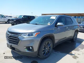 2020 Chevrolet Traverse RS with VIN 1GNERJKW0LJ267972, listed as a IAAI auction lot 42232129 with 163,182 mi miles and . Bid and sale history available at DreamBid. Image 2.