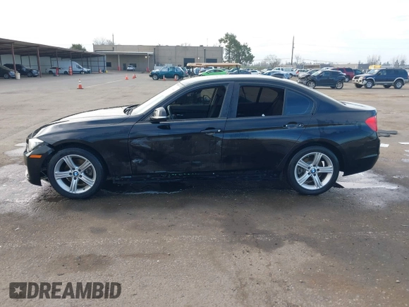 2015 BMW 3 Series 320i with VIN WBA3B1G59FNT64540, listed as a IAAI auction lot 41654543 with 64,172 mi miles. Bid and sale history available at carsss.com. Image 15.
